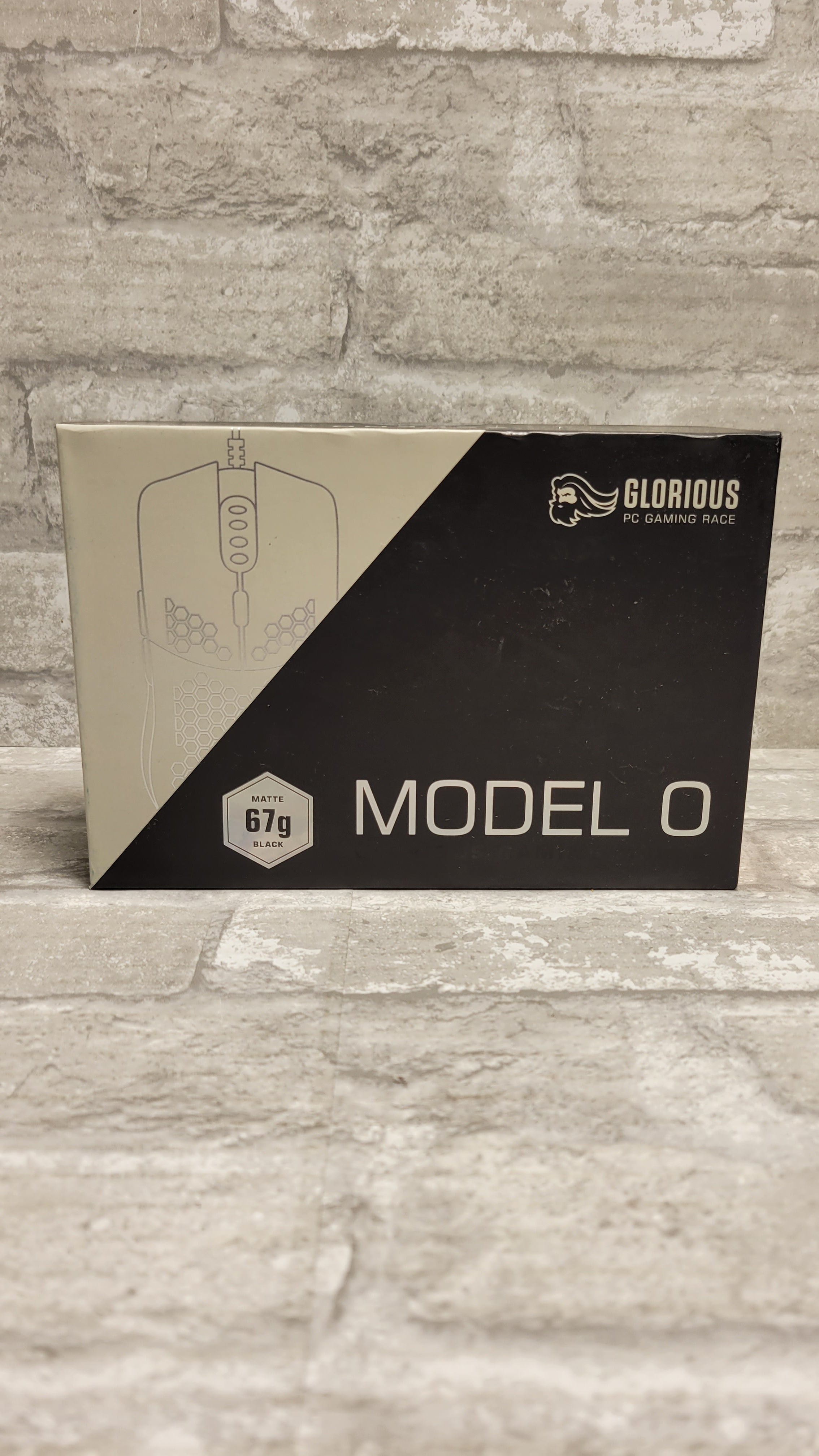 Glorious Model O Wired Gaming Mouse - Matte Black 67G (8066517270766)